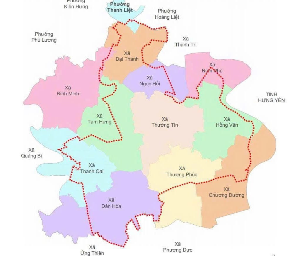 Mặt bằng tổng thể Khu đô thị thể thao Olympic Ngọc Hồi với các phân khu