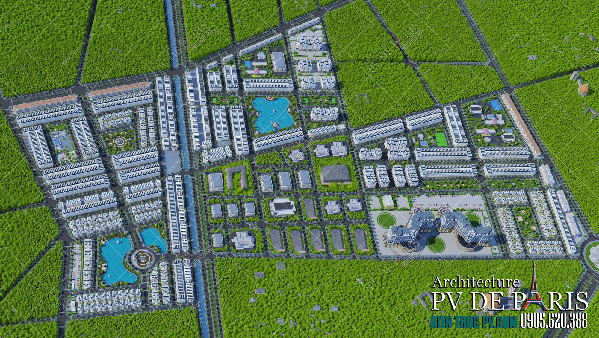 Nhà phố thương mại (shophouse) hiện đại tại khu đô thị Quang Giáp Hải Dương, phục vụ kinh doanh.