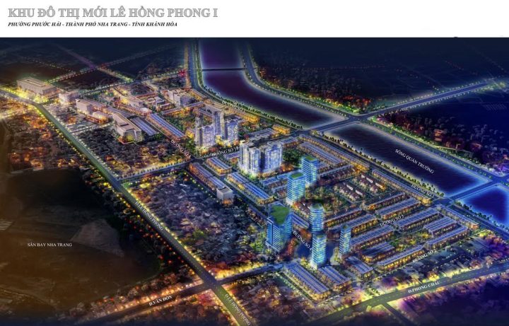 Phối cảnh tổng thể khu đô thị Hà Quang 1 Nha Trang