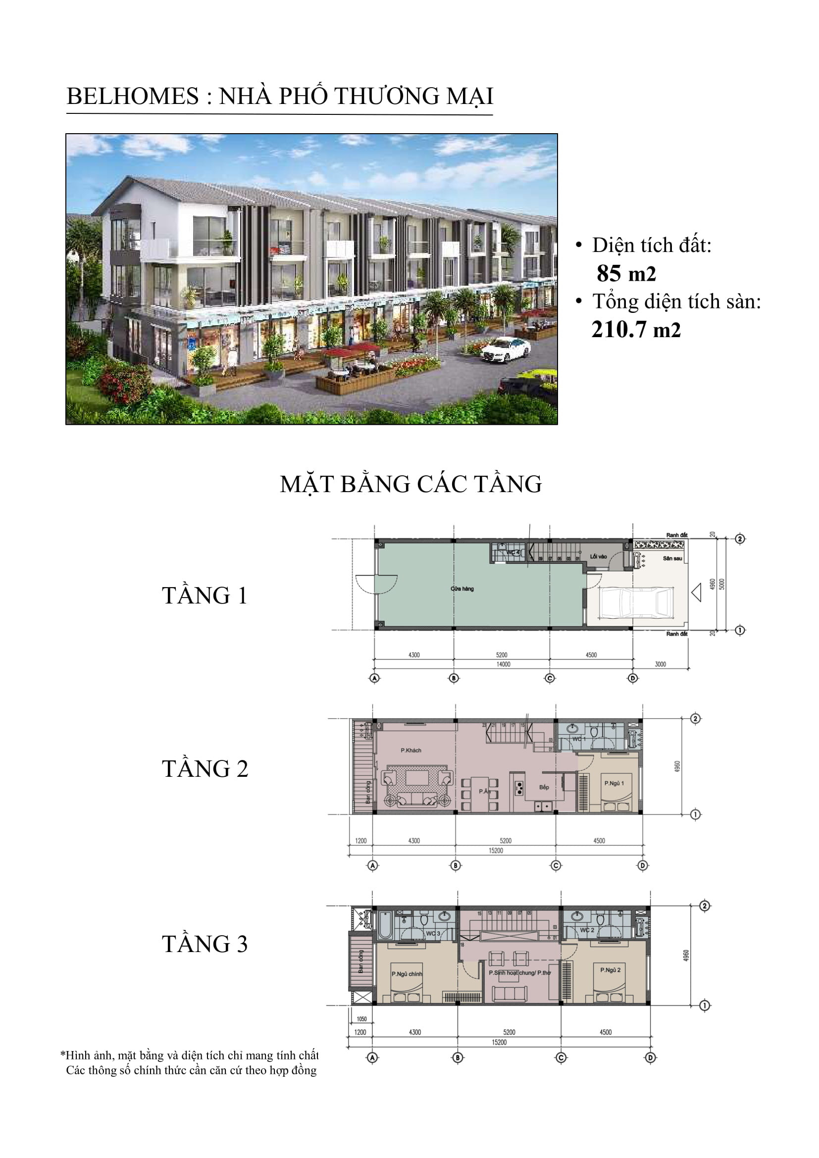 Shophouse thương mại Belhomes Hải Phòng, mặt tiền đường lớn, tiềm năng kinh doanh vượt trội