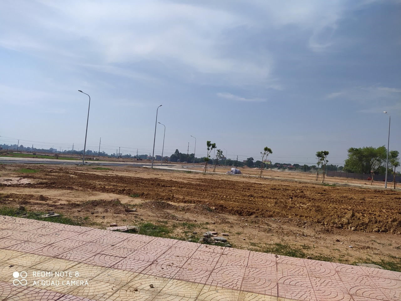 Thi công hạ tầng kỹ thuật tại dự án Nam Vĩnh Yên