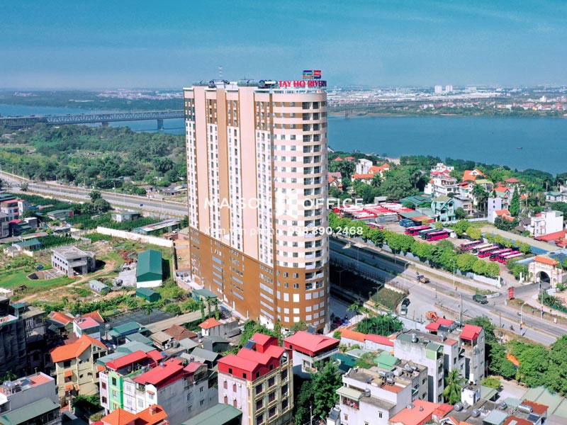 Tòa nhà Tây Hồ River View gần khu đô thị Ciputra
