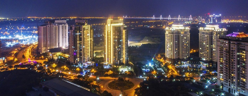 Toàn cảnh khu đô thị Ciputra về đêm lung linh ánh đèn