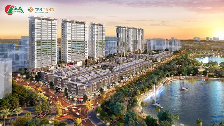 Toàn cảnh Khu đô thị Khai Sơn Long Biên