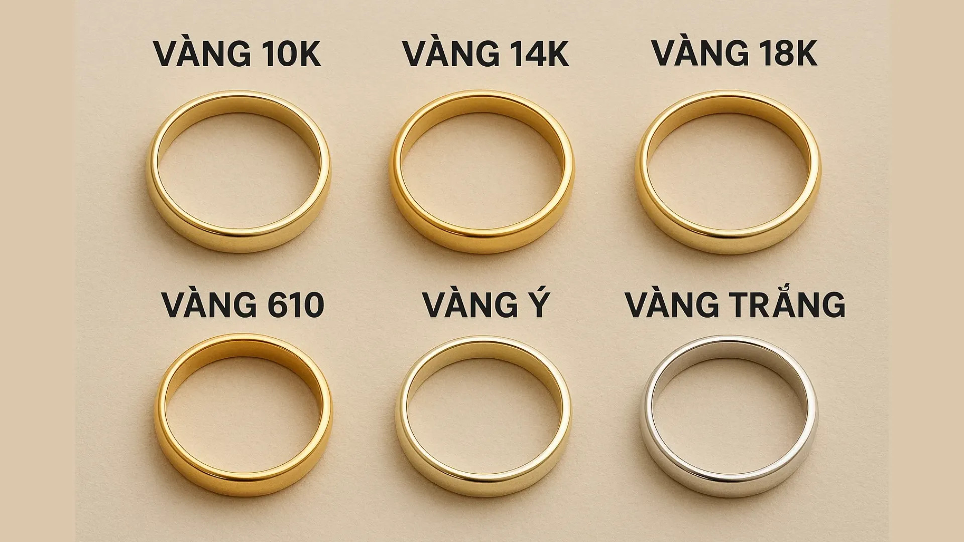 Trang sức vàng tây được tạo nên từ vàng nguyên chất kết hợp kim loại khác, định hình giá vàng tây mới nhất.