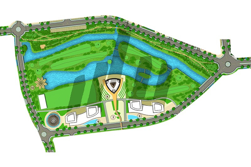 Trung tâm tài chính và giải trí Dream Land trong khu đô thị Five Star Eco City