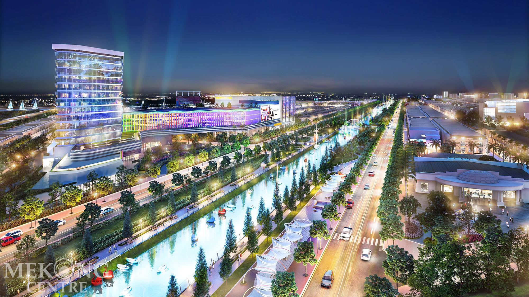 Trung tâm thương mại Dự án Khu đô thị 5A Sóc Trăng Mekong Centre
