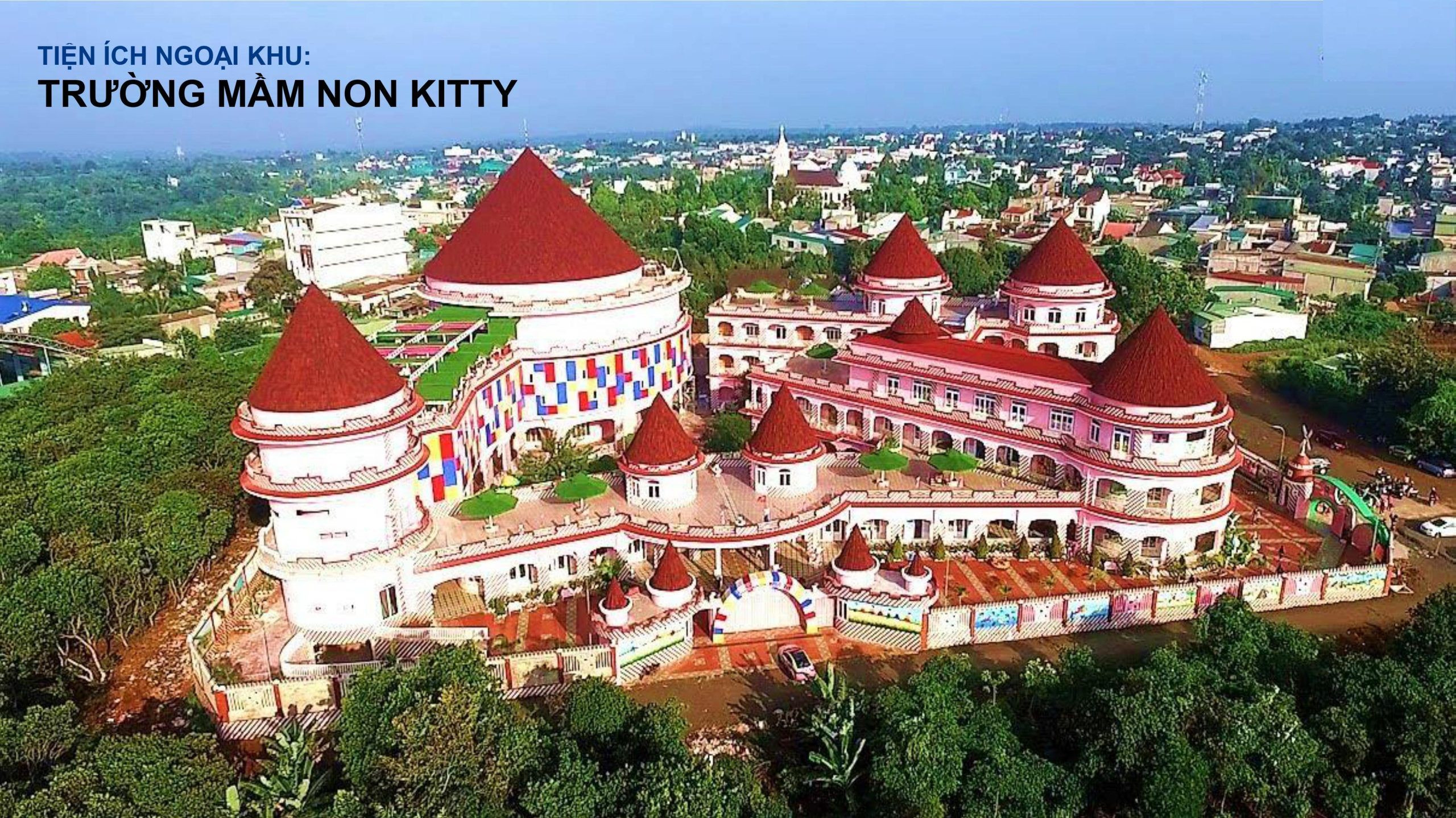 Trường mầm non Kit Ty gần khu đô thị Ân Phú BMT