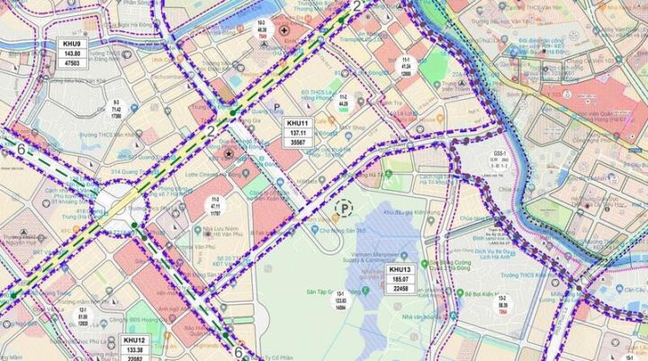 Vị trí chiến lược của khu đô thị Văn Phú tại phường Phú La, Hà Đông