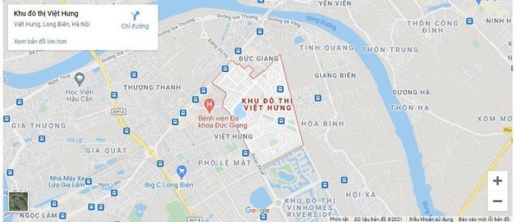 Vị trí đắc địa của khu đô thị Vĩnh Hưng tại quận Long Biên, Hà Nội
