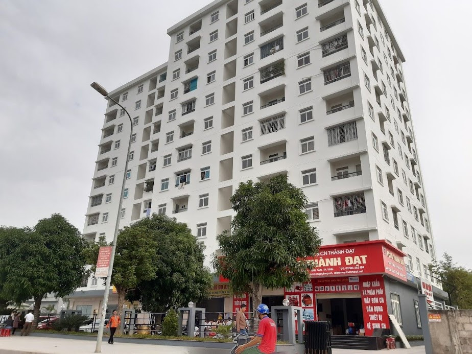 Chung cư Long Châu bên bờ Sông Vinh