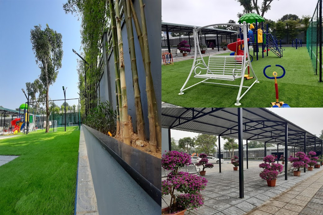 Không gian sống trong lành tại Khu Đô Thị Long Châu