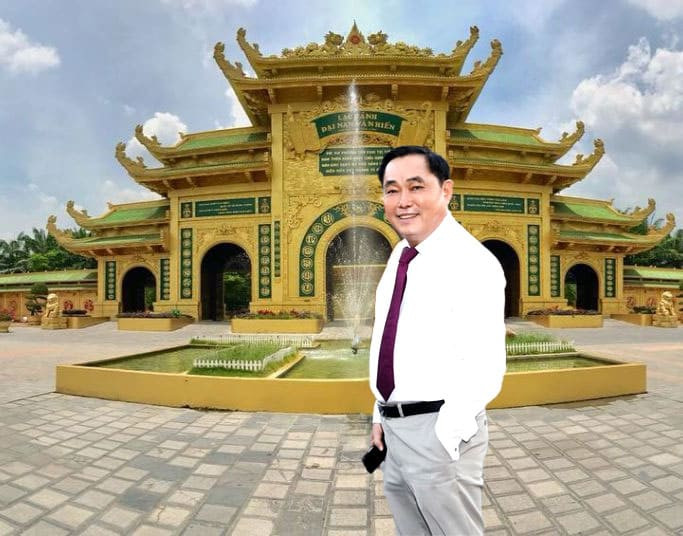 Ông Huỳnh Uy Dũng chủ tịch công ty cổ phần Đại Nam tại Bình Dương