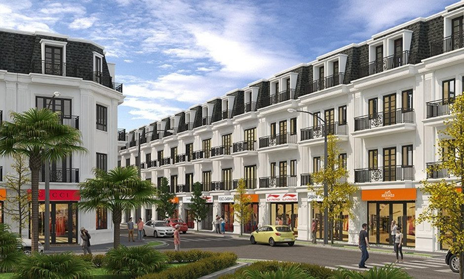 Thiết kế nhà liền kề sang trọng