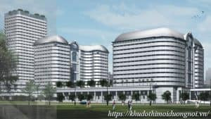 Tổ hợp dịch vụ khách sạn văn phòng nhà ở khu đô thị mới dương nội