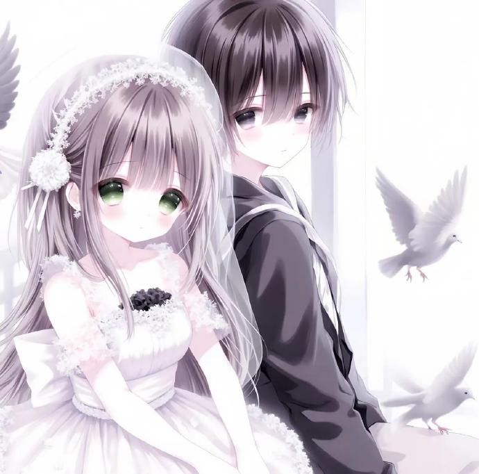 ảnh đôi anime cắt 16