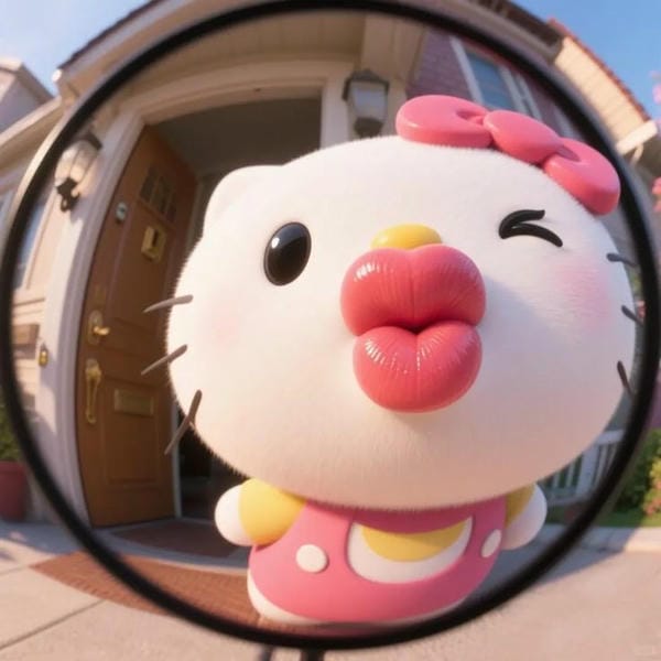 ảnh hello kitty vô tri 4