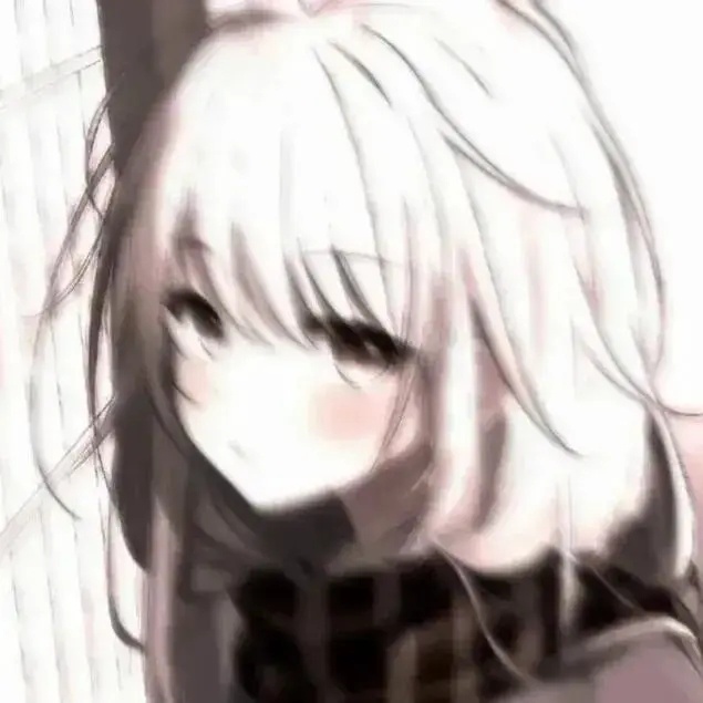 avatar ảnh anime mờ 25