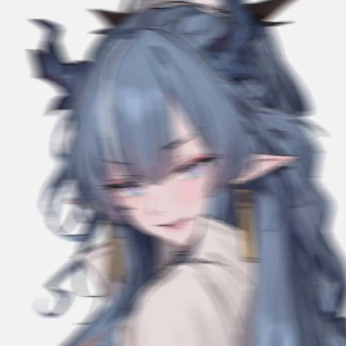 avatar ảnh anime mờ 28