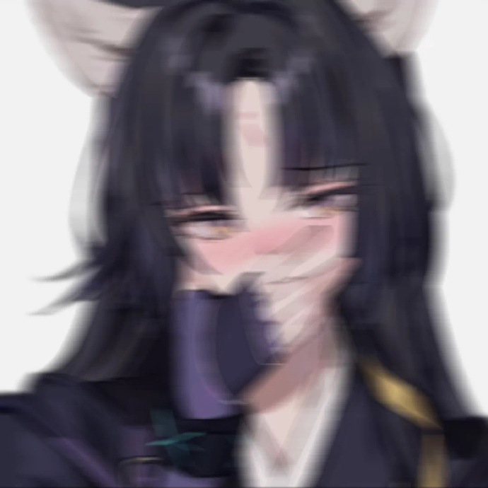 avatar ảnh anime mờ 29