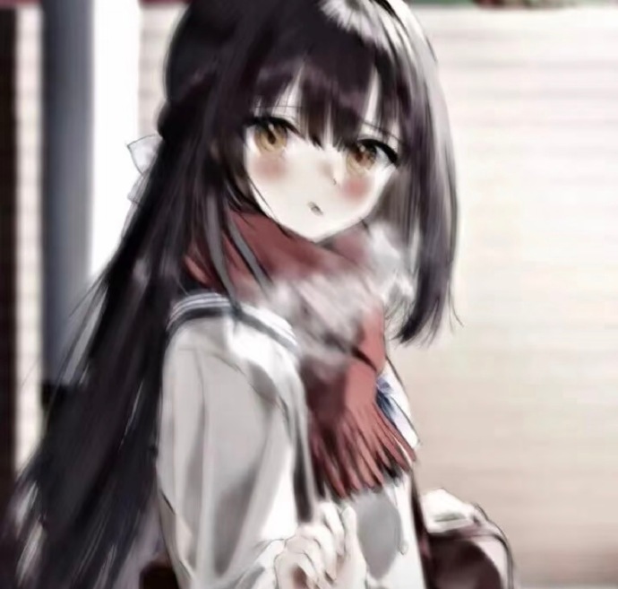 avatar ảnh anime mờ 8