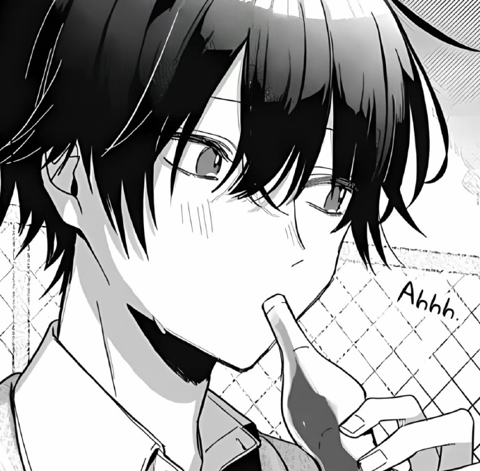 avatar anime đen trắng 13