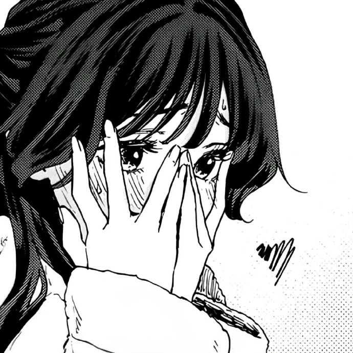 avatar anime đen trắng 20