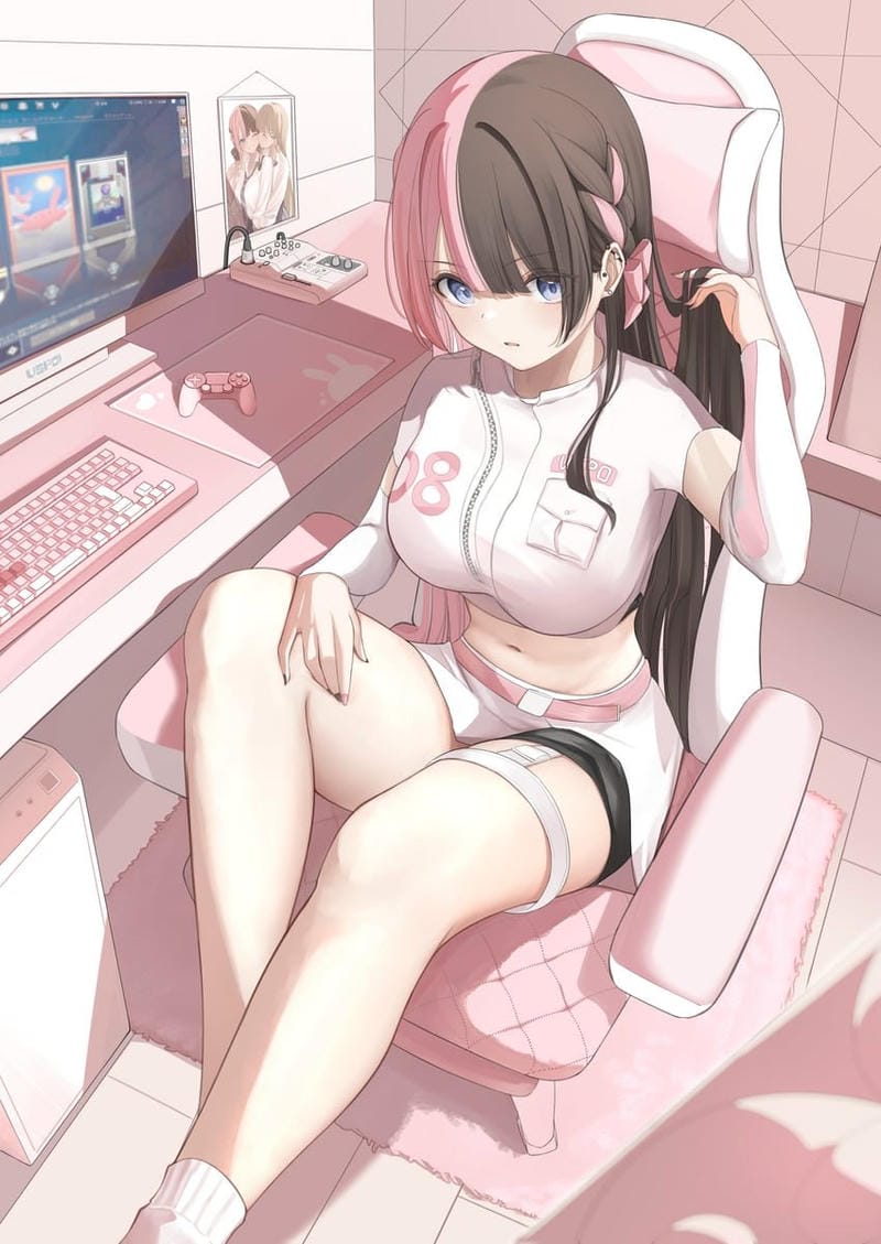 gái anime to tròn​ 17