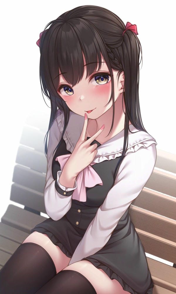 hình ảnh anime nữ học sinh cute 22