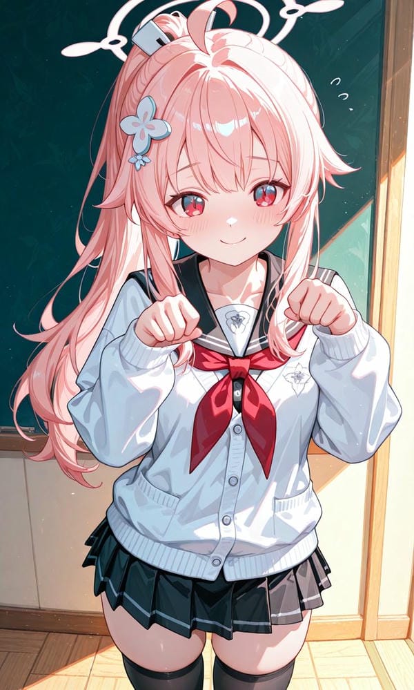 hình ảnh anime nữ học sinh cute 27