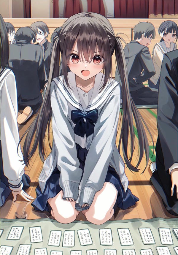 hình ảnh anime nữ học sinh cute 3