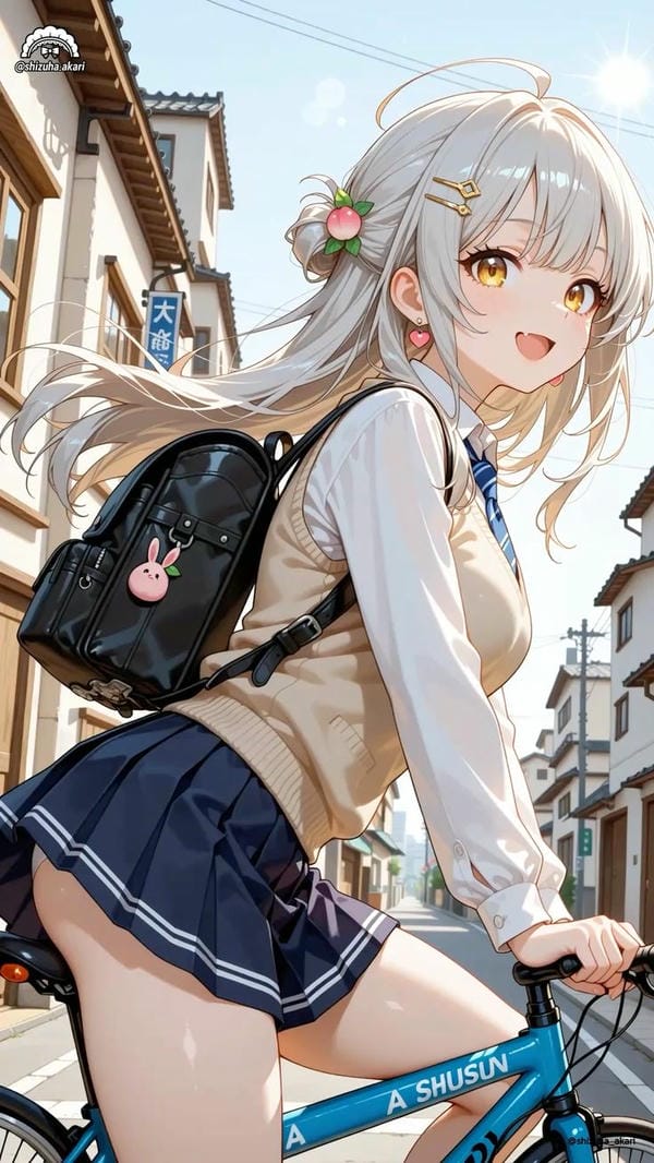 hình ảnh anime nữ học sinh cute 35