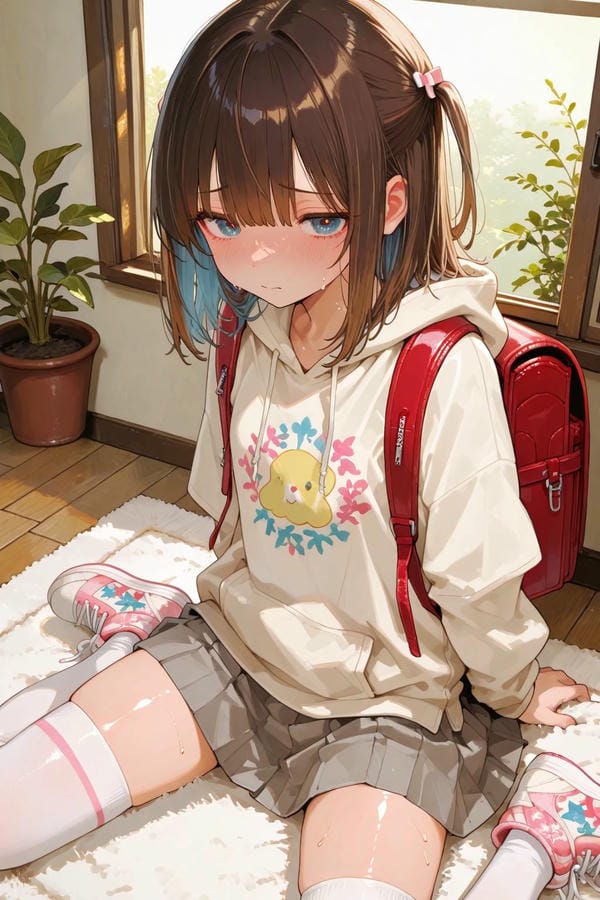 hình ảnh anime nữ học sinh cute 5