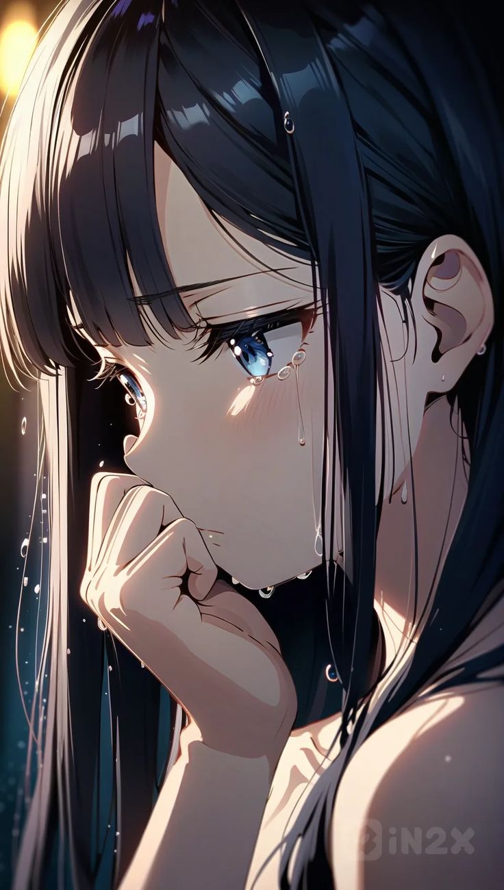 sad anime girl​ 2