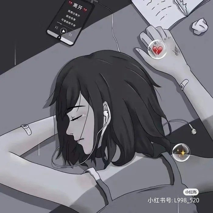 sad anime girl​ 25