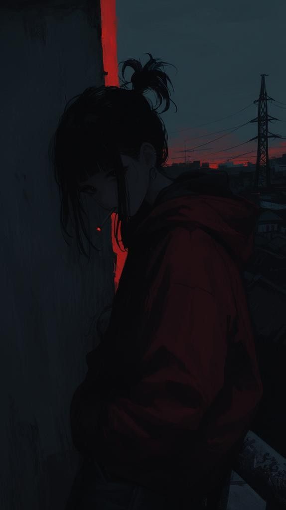 sad anime girl​ 34