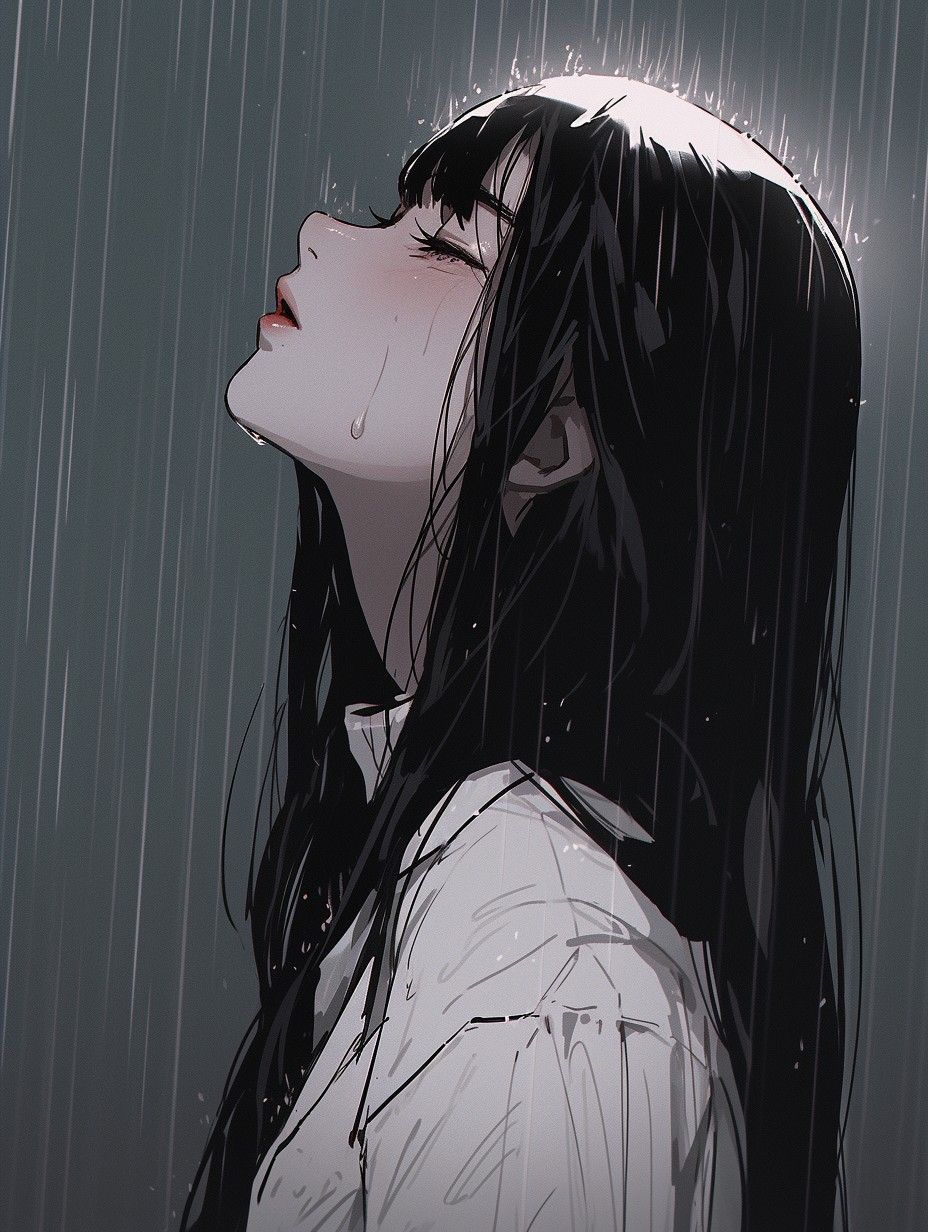 sad anime girl​ 5