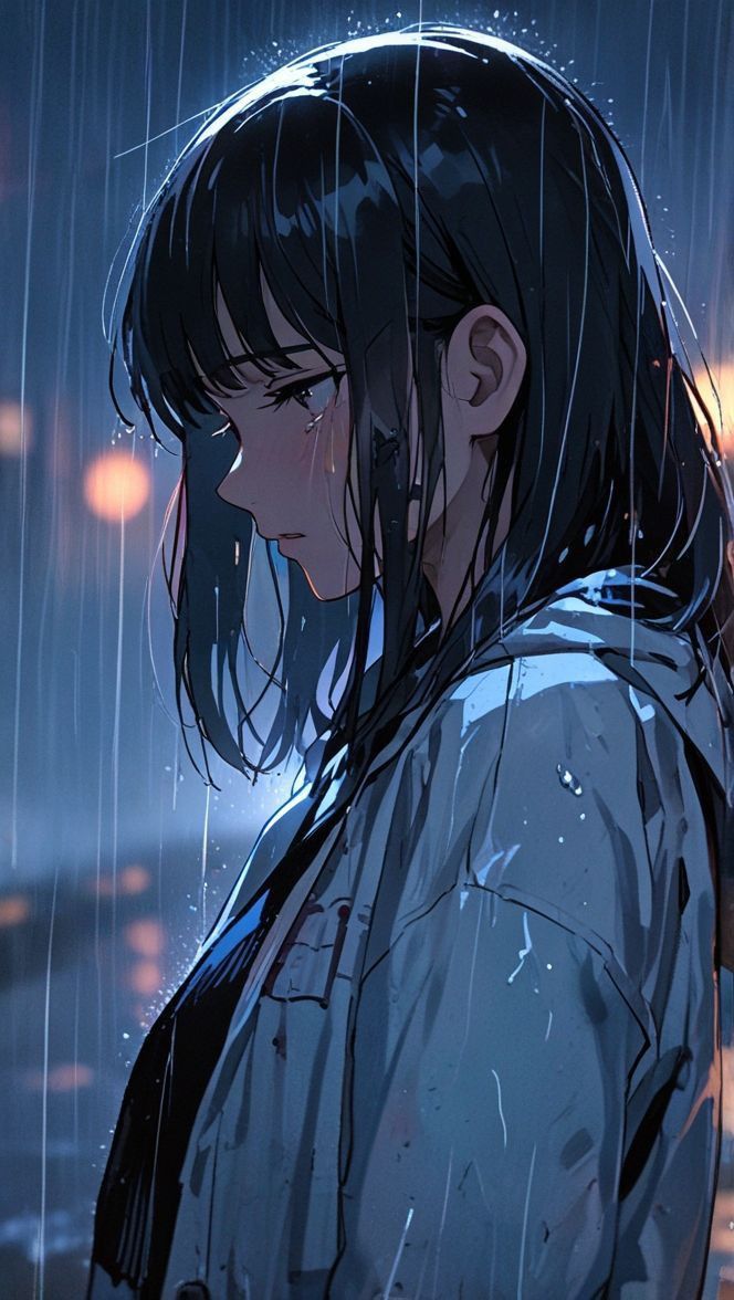 sad anime girl​ 6