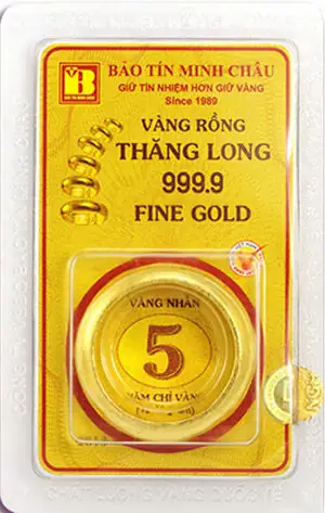 Vàng Nhẫn Bảo Tín Minh Châu Giá Hôm Nay Bao Nhiêu? So Sánh Chi Tiết